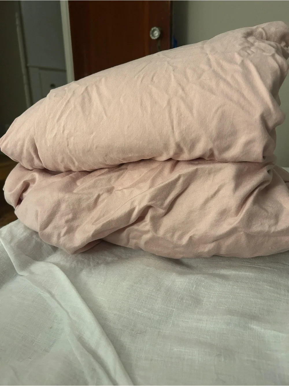 Dusty Rose Full Bed Sheet Set